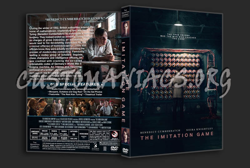 The Imitation Game dvd cover