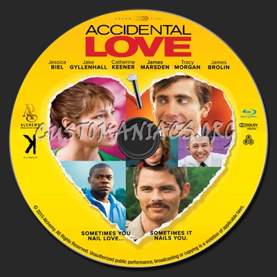 Accidental Love blu-ray label