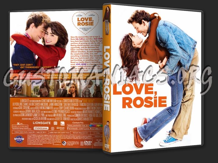 Love, Rosie dvd cover