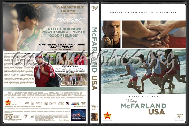 McFarland USA dvd cover