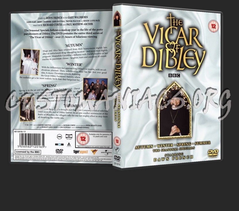 The Vicar Of Dibley: The Complete Collection dvd cover - DVD