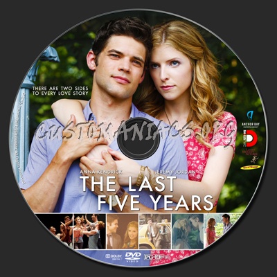 The Last Five Years dvd label