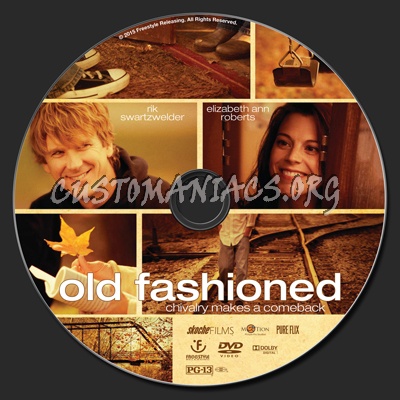 Old Fashioned dvd label
