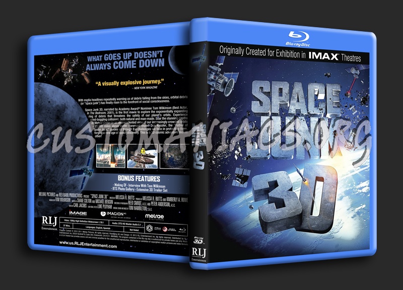 Space Junk 3D dvd cover