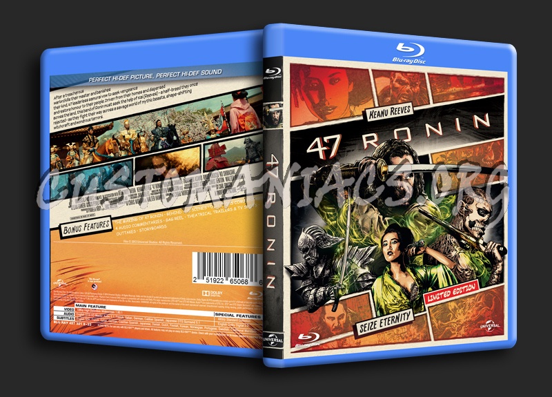 47 Ronin blu-ray cover