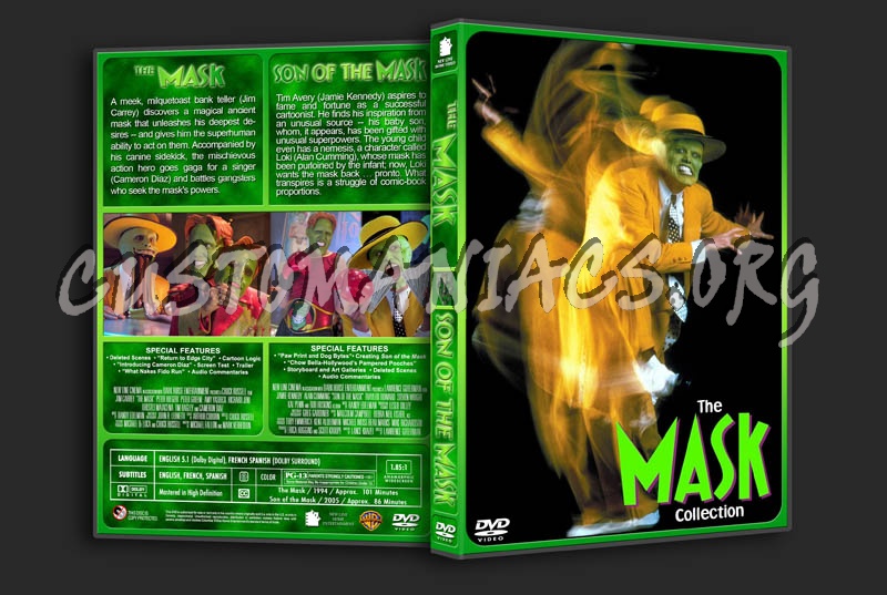 The Mask/Son of the Mask Double dvd cover