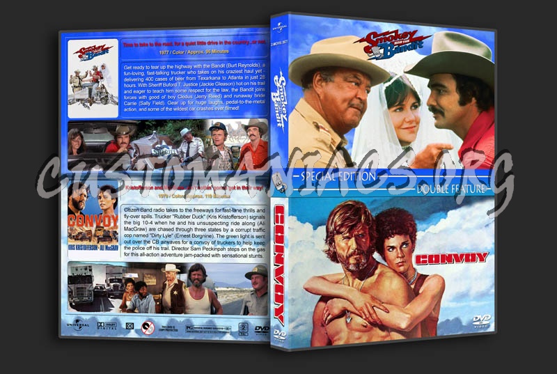 Smokey and the Bandit / Convoy Double Feature dvd cover