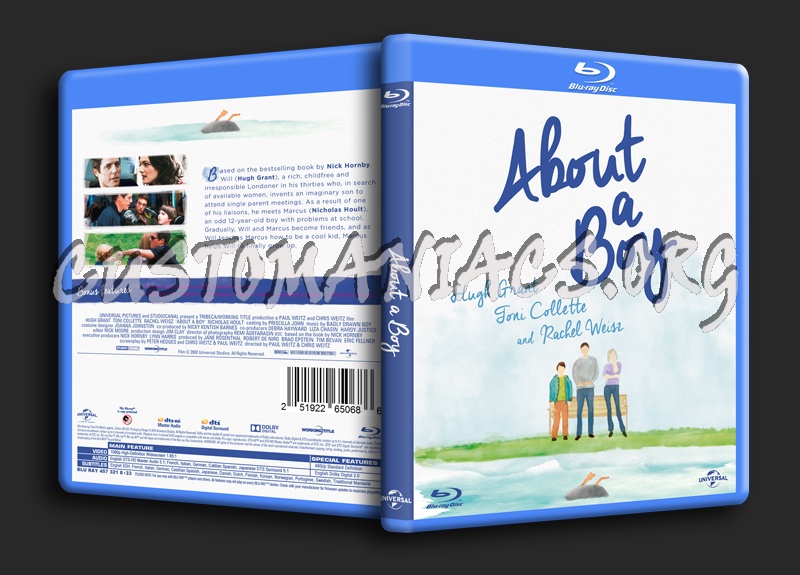 About A Boy blu-ray cover