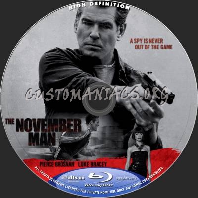 The November Man blu-ray label