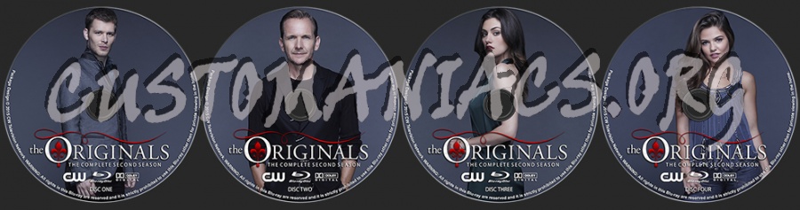 The Originals: Season Two blu-ray label