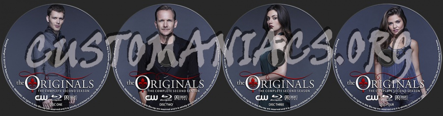 The Originals: Season Two blu-ray label