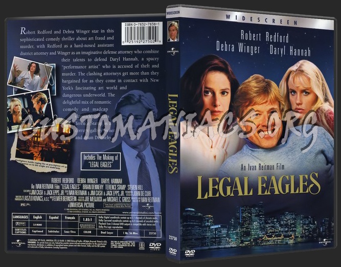 Legal Eagles dvd cover