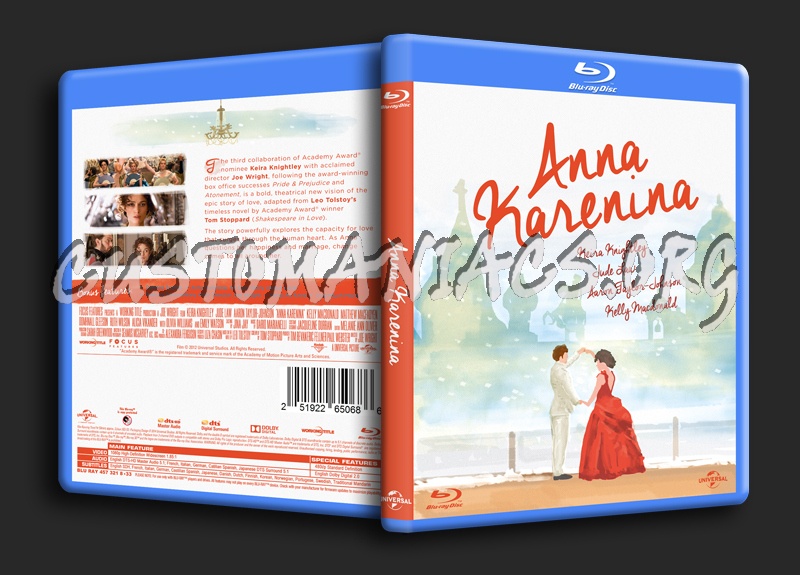 Anna Karenina blu-ray cover