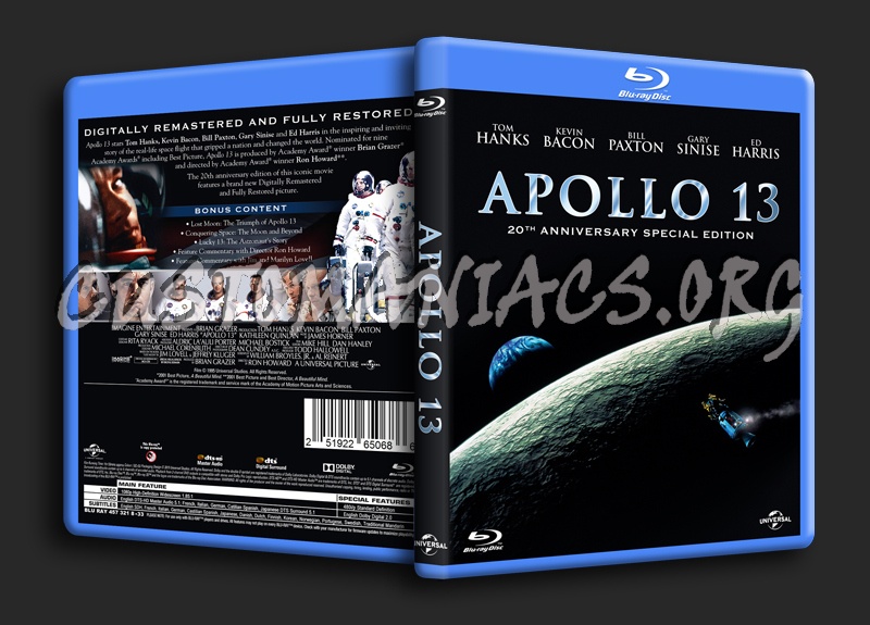 Apollo 13 blu-ray cover