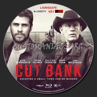 Cut Bank blu-ray label