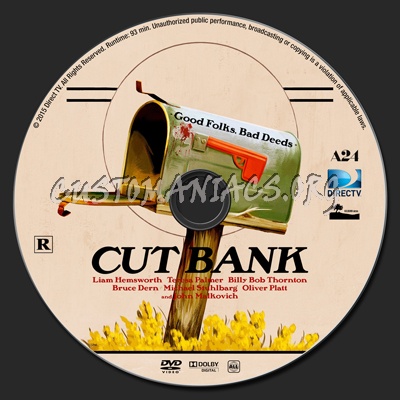 Cut Bank dvd label
