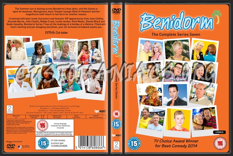 Benidorm Series 7 dvd cover