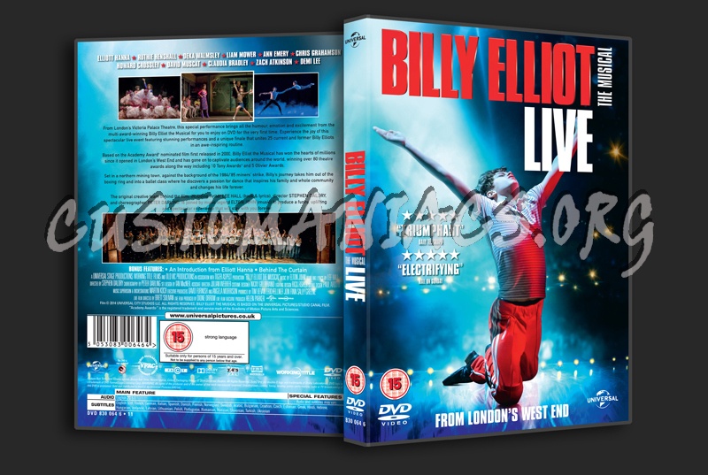 Billy Elliot The Musical Live dvd cover