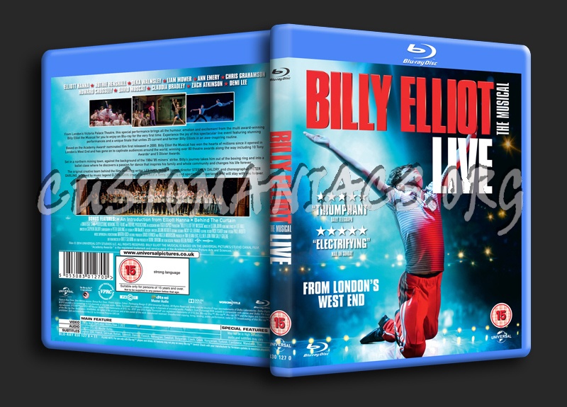 Billy Elliot The Musical Live blu-ray cover