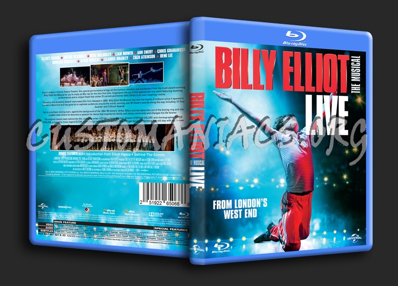 Billy Elliot The Musical Live blu-ray cover