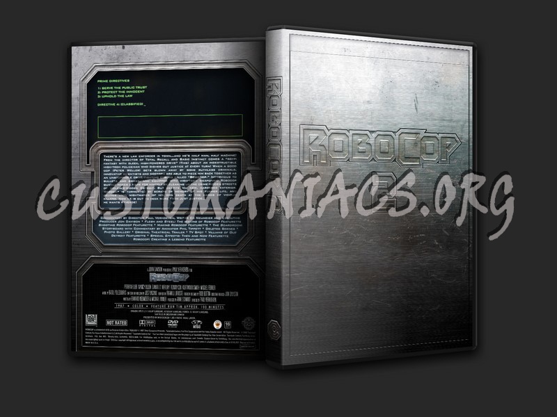 Robocop 2 dvd cover
