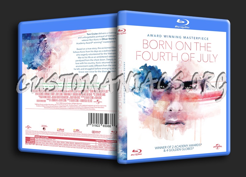 Born on the Fourth of July blu-ray cover
