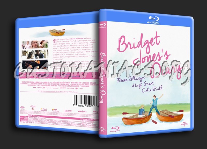 Bridget Jones's Diary blu-ray cover