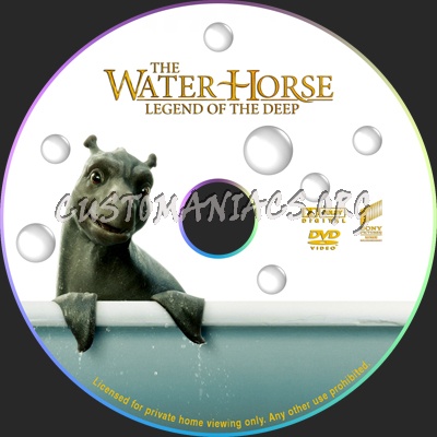 The Water Horse dvd label