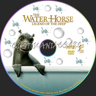 The Water Horse dvd label