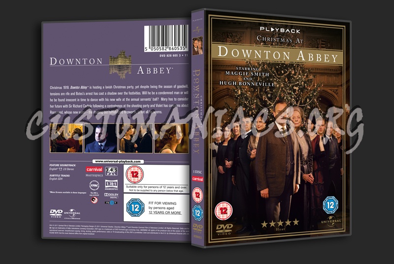 Christmas At Downton Abbey dvd cover