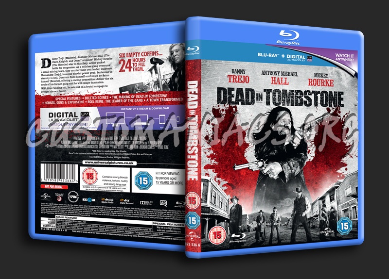 Dead in Tombstone blu-ray cover