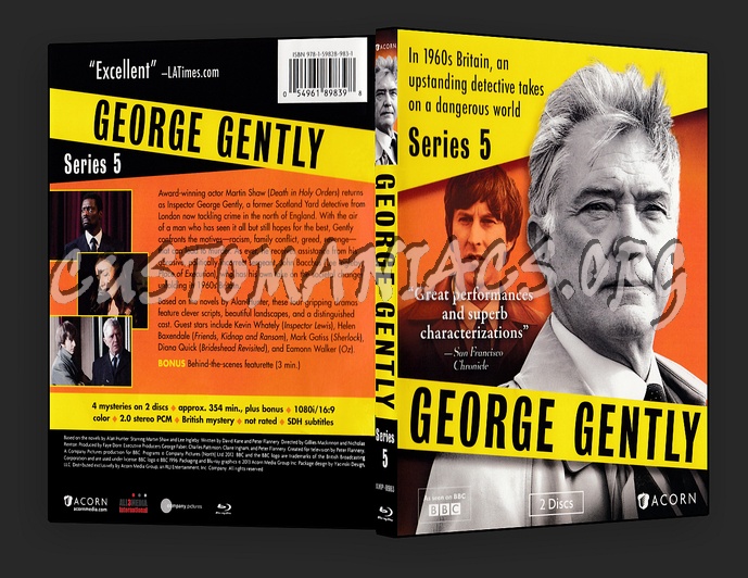 George Gently Series 5 blu-ray cover