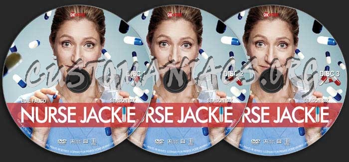 Nurse Jackie - Season 6 dvd label