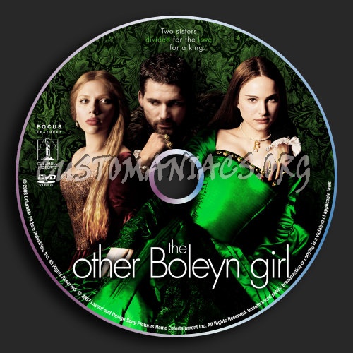 The Other Boleyn Girl dvd label