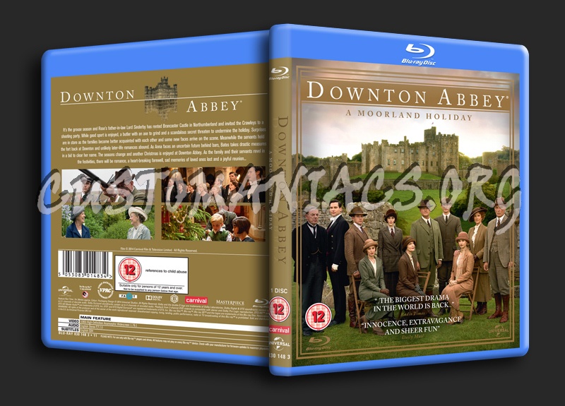 Downton Abbey A Moorland Holiday blu-ray cover