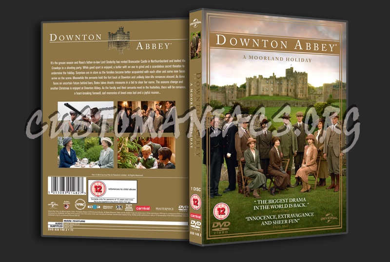 Downton Abbey A Moorland Holiday dvd cover