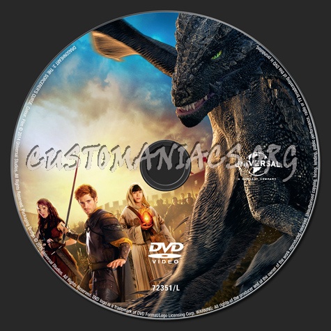 Dragonheart 3 The Sorcerer's Curse dvd label