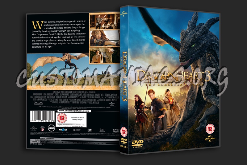 Dragonheart 3 The Sorcerer's Curse dvd cover