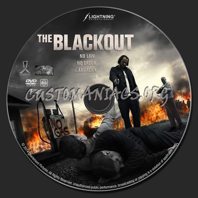 The Blackout dvd label