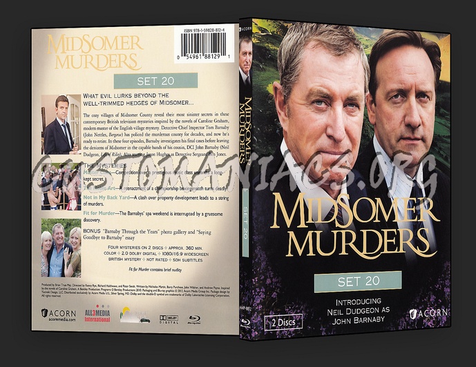 Midsomer Murders Set 20 blu-ray cover