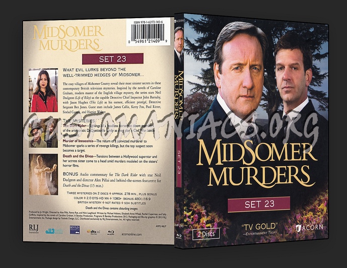 Midsomer Murders Set 23 blu-ray cover