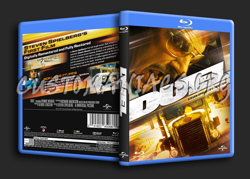Duel blu-ray cover