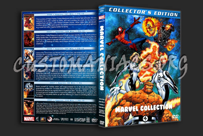 Marvel Collection dvd cover