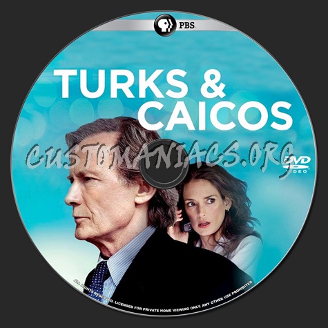 Turks & Caicos dvd label