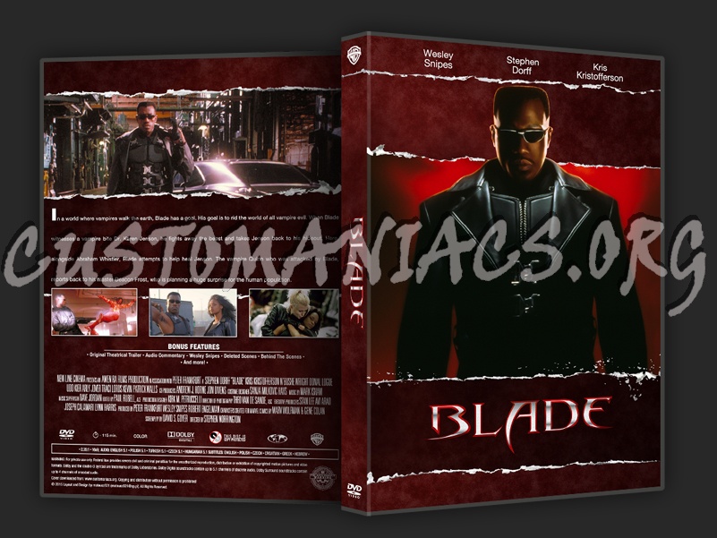 Blade dvd cover