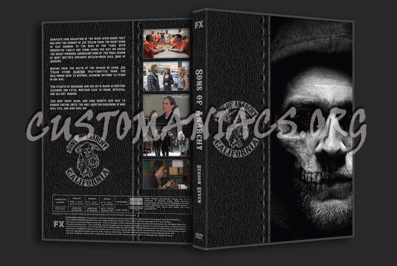 Sons of anarchy season 7 dvd cover