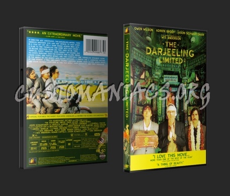 The Darjeeling Limited dvd cover