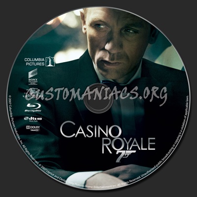 Casino Royale (2006) blu-ray label