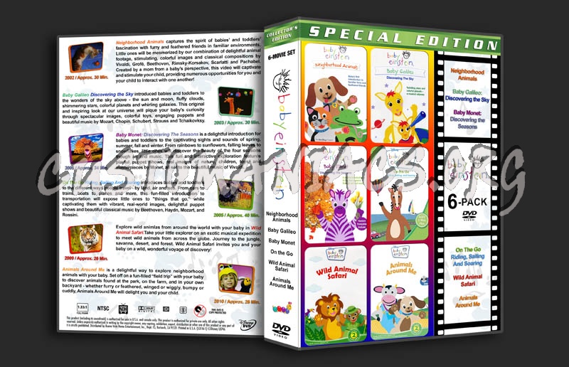 Baby Einstein 6-Pack dvd cover