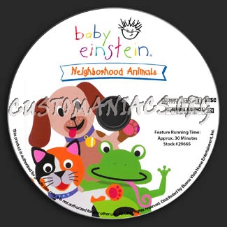 Baby Einstein: Neighborhood Animals dvd label